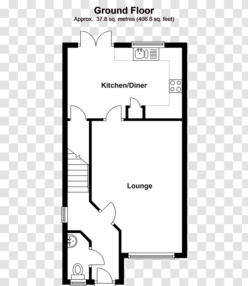 House Single-family Detached Home Bedroom Semi-detached Floor Plan - Van Metre Columbia Uptown Apartments - Western Town Transparent PNG