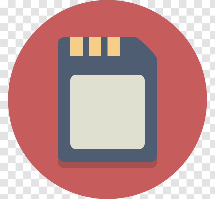 Flash Memory Cards Secure Digital Computer Data Storage - Nct Circle Icon Transparent PNG