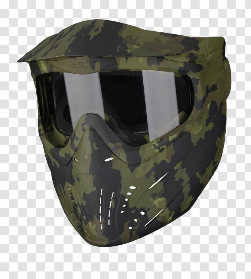 Goggles Paintball Mask Dick's Sporting Goods Camouflage - Headgear Transparent PNG