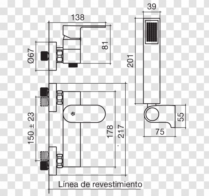 Floor Plan Line Angle - Hardware Accessory Transparent PNG