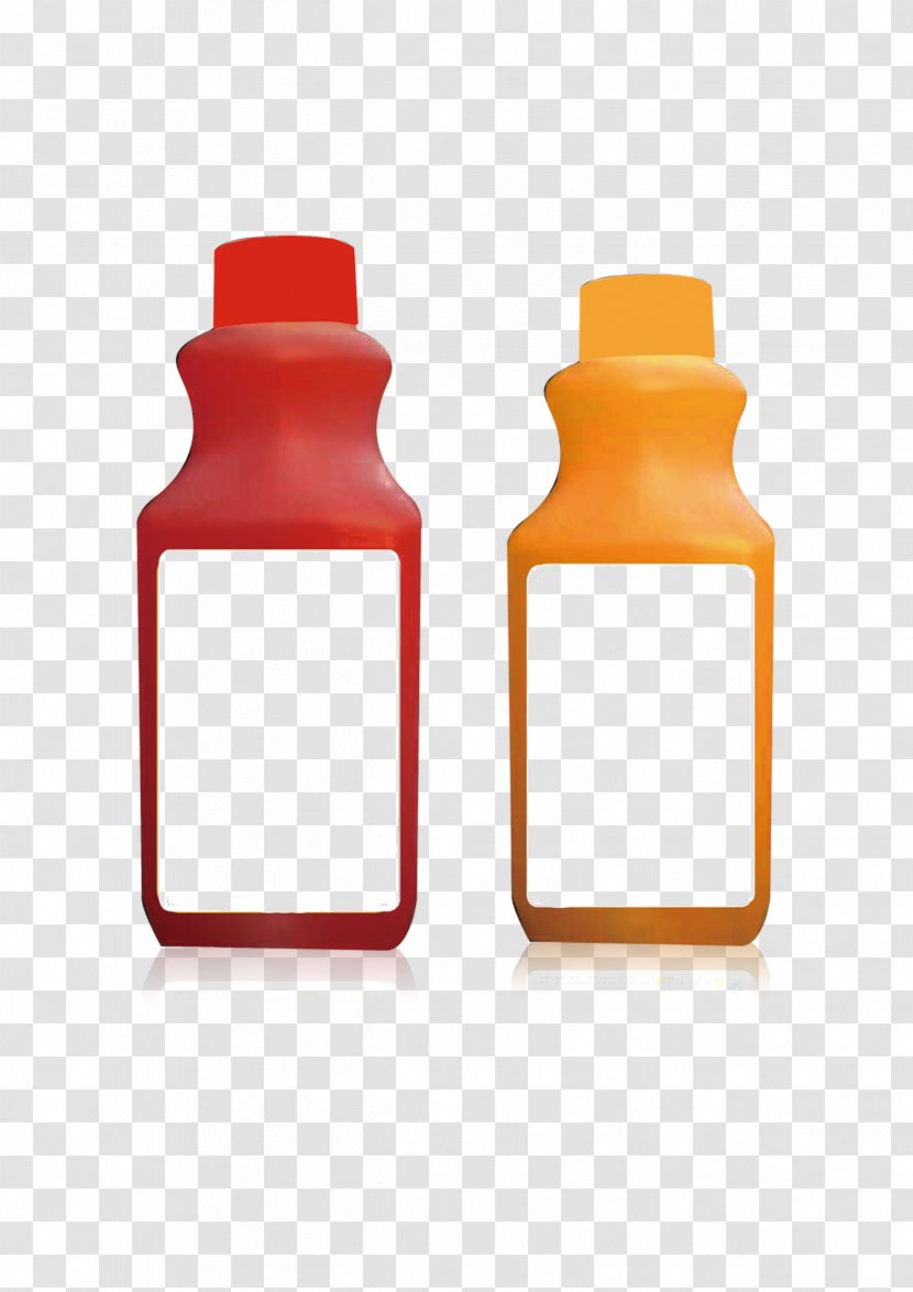 Orange Juice Milkshake Bottle Drink - Water Transparent PNG