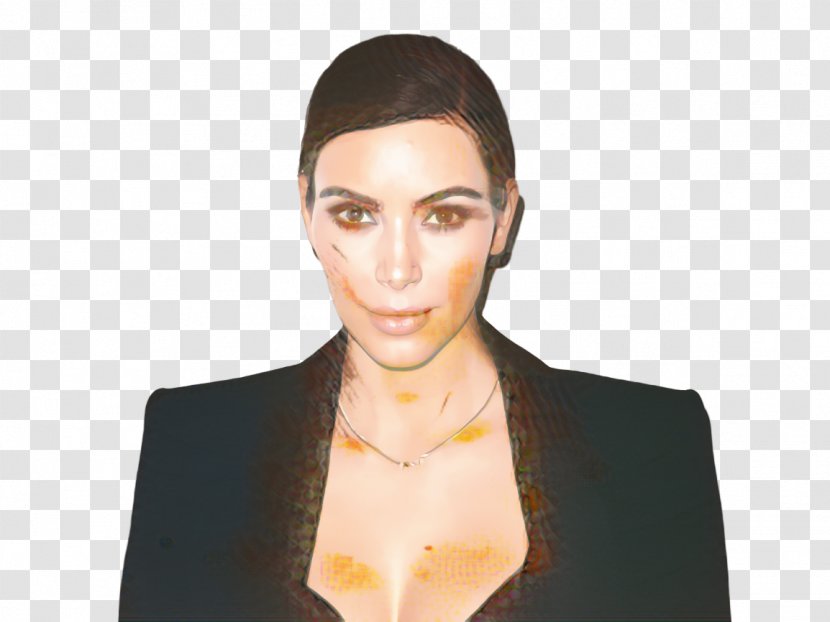 Kim Kardashian United States Lawyer Make-up - Kourtney - Beauty Transparent PNG