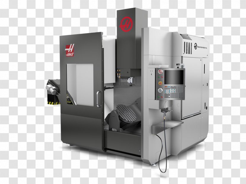 Haas Automation, Inc. Computer Numerical Control Lathe Machining Machine - Rotary Table - Cnc Transparent PNG