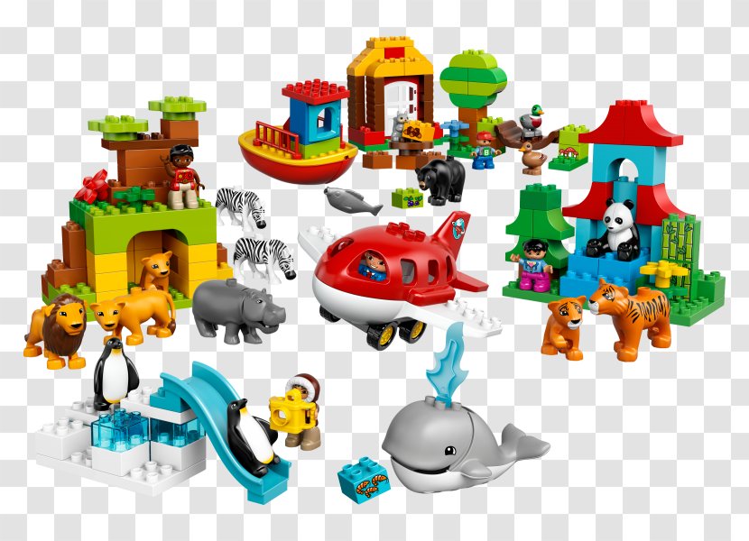 LEGO 10805 DUPLO Around The World Lego Duplo Toy Kiddiwinks Store (Forest Glade House) - Block Transparent PNG