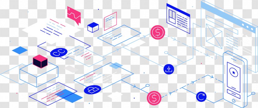 Graphic Design Economy Blockchain Illustration - Reuse - Decentralization Transparent PNG