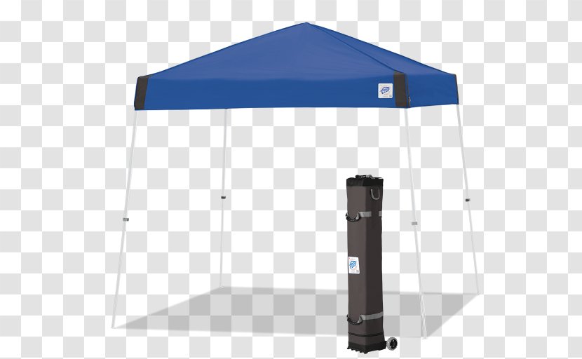Pop Up Canopy E-Z Vista Instant Shelter Tent - Textile - SLANT Rectangle Transparent PNG