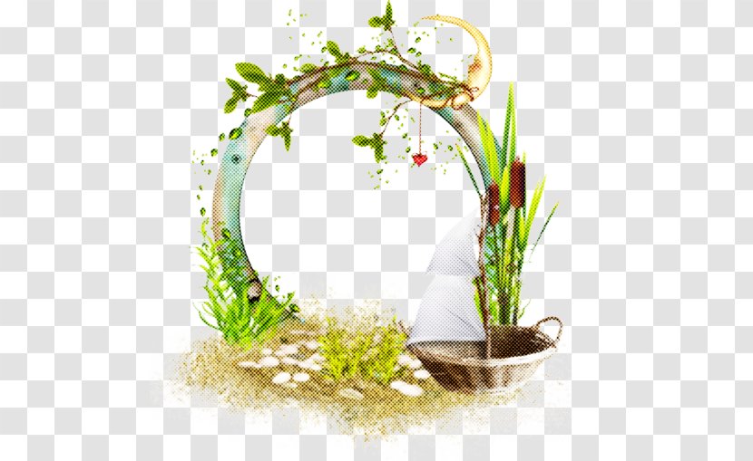 Background Flower Frame - Flowerpot - Picture Transparent PNG
