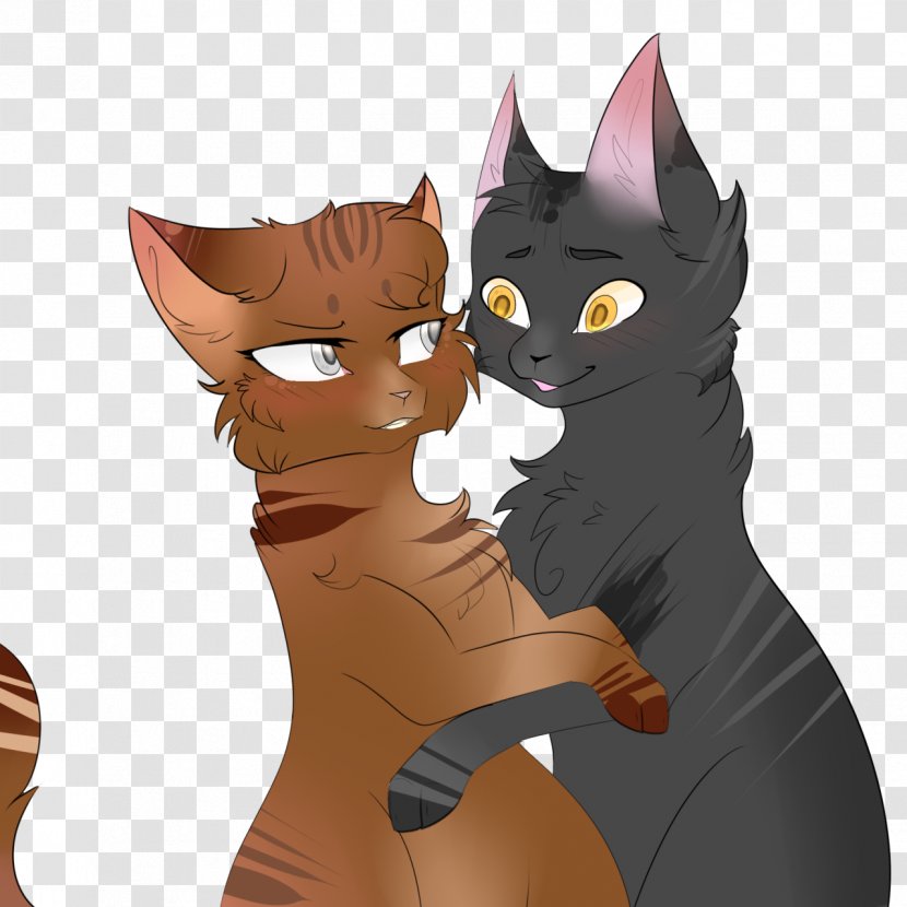 Whiskers Kitten Warriors Stormfur Squirrelflight - Cat Transparent PNG