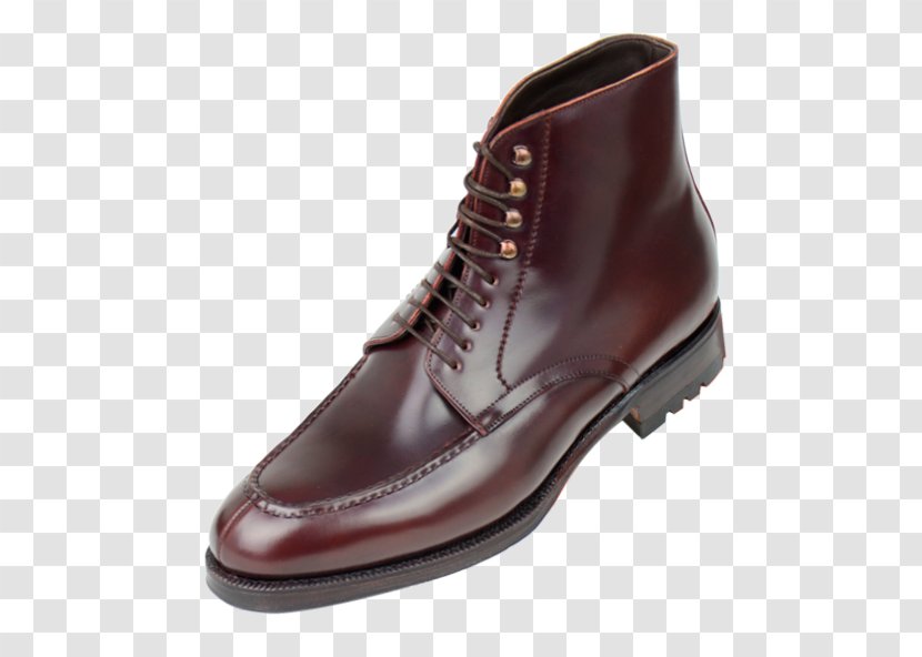 Boot Brogue Shoe Shell Cordovan Toe Transparent PNG