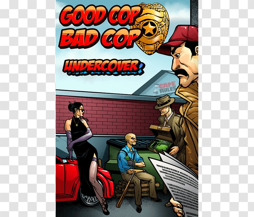 Board Game Card Expansion Pack Playing - Good Copbad Cop Transparent PNG