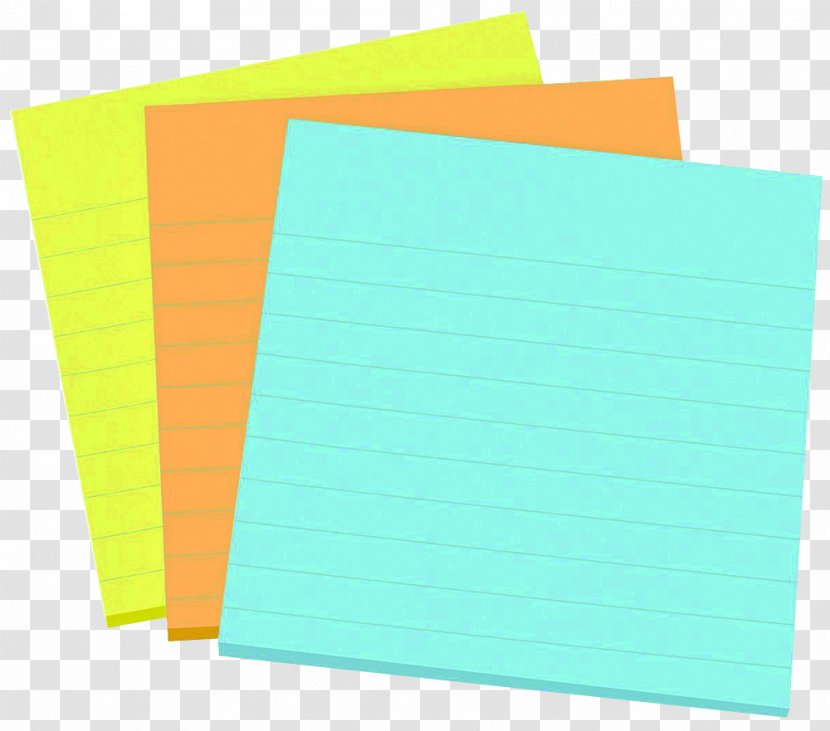 Post-it Note Paper Adhesive Tape Avery Dennison Clip Art - Postit - Cliparts Transparent PNG