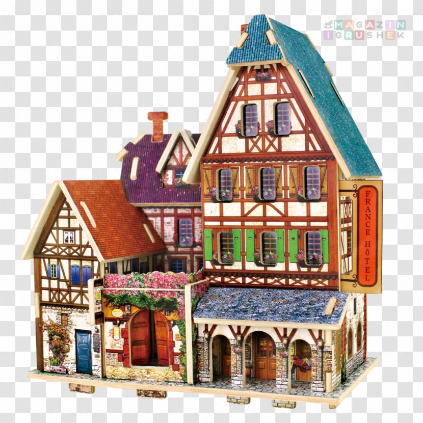 Jigsaw Puzzles Puzz 3D Building Educational Toys Wood - Threedimensional Space - Puzzle Transparent PNG