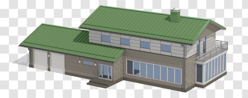 House Roof Facade - Building Transparent PNG