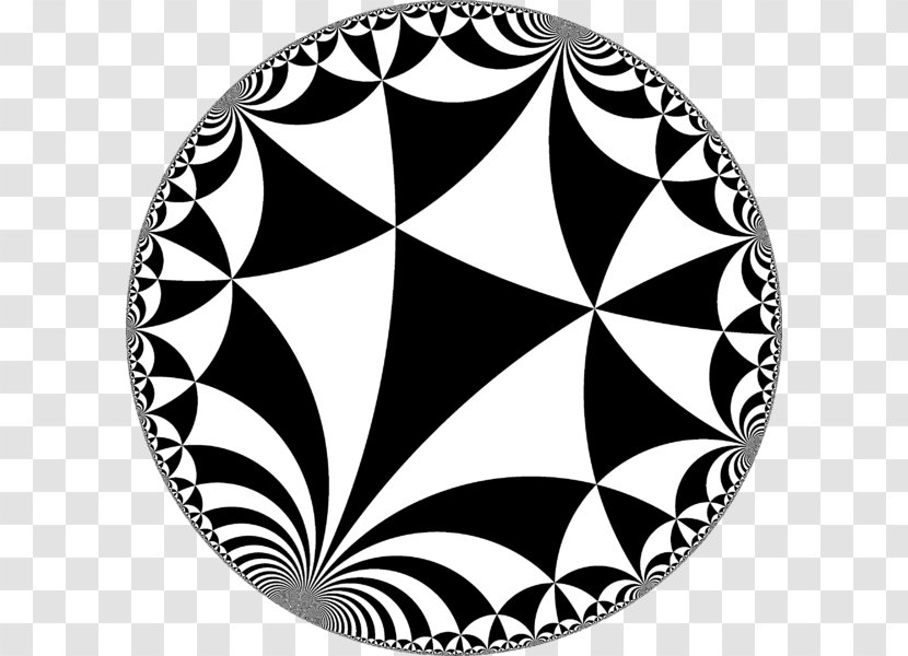 Tessellation Schwarz Triangle Function Hyperbolic Geometry Transparent PNG