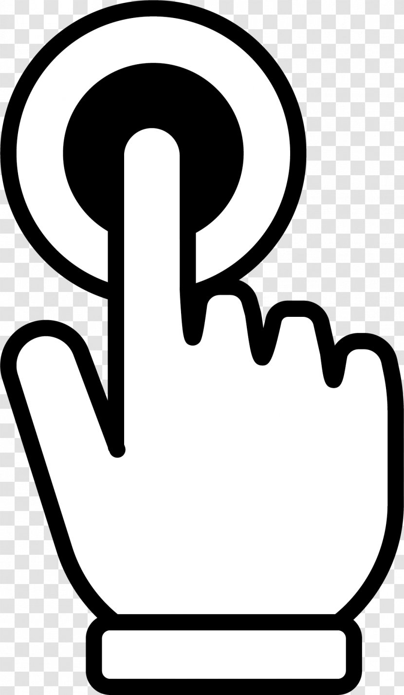Computer Mouse Cursor Icon - Technology - Click The Hand Symbol Transparent PNG