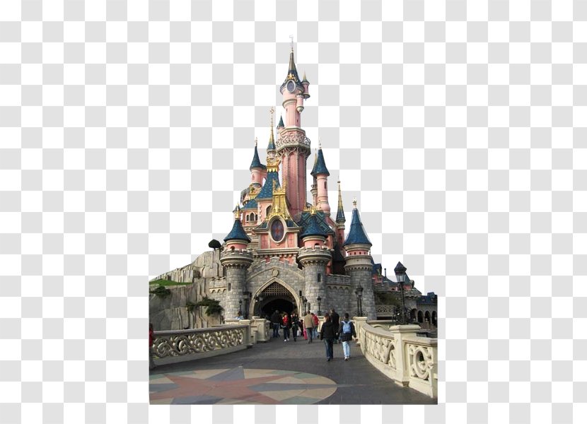 Sleeping Beauty Castle Disneyland Paris Park Tokyo Cinderella - Building - Best Free Image Transparent PNG