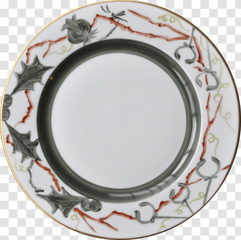 Plate Porcelain Tableware - Serveware Transparent PNG