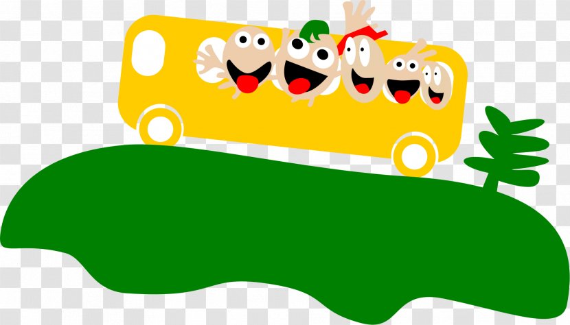 School Bus Tour Service Clip Art - Yellow Transparent PNG