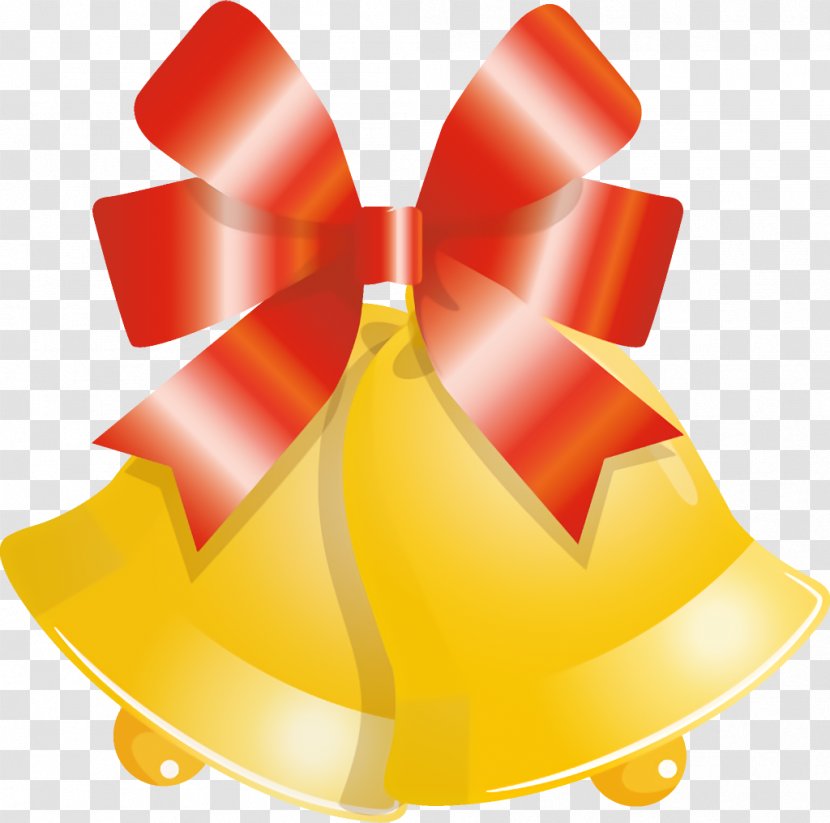 Jingle Bells Christmas - Yellow Transparent PNG