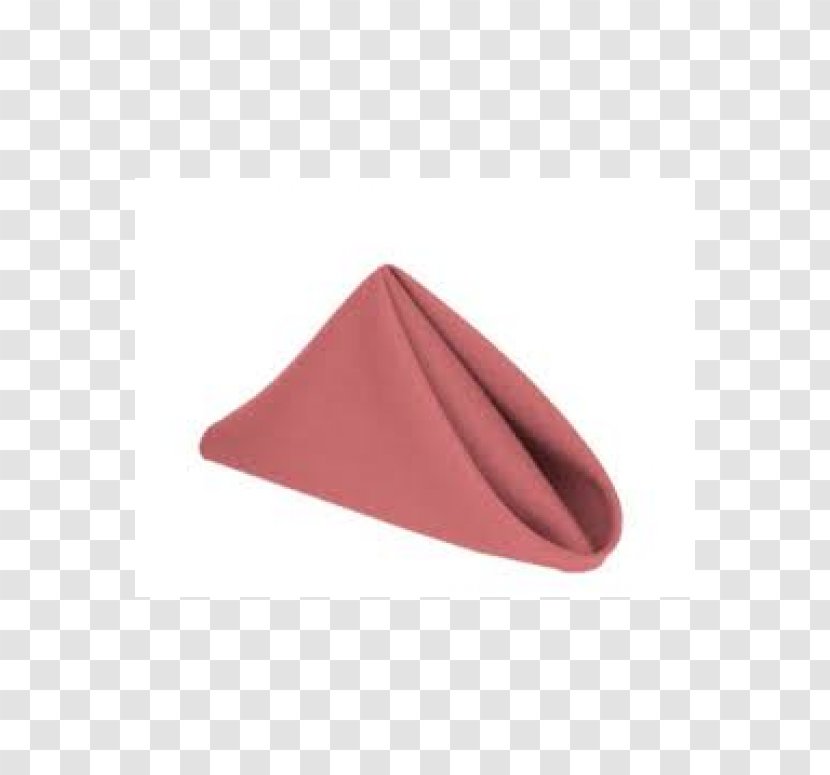 Red Pink Maroon Magenta Triangle - Napkin Transparent PNG