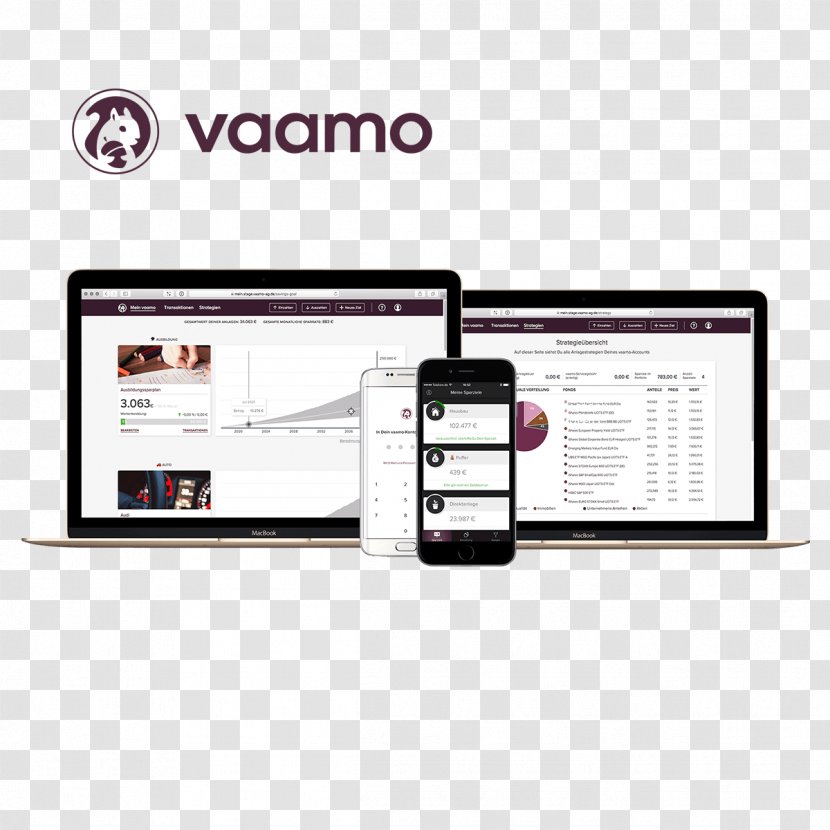 Vaamo Capital Market Security Asset Management Product - Multimedia - The Team Transparent PNG