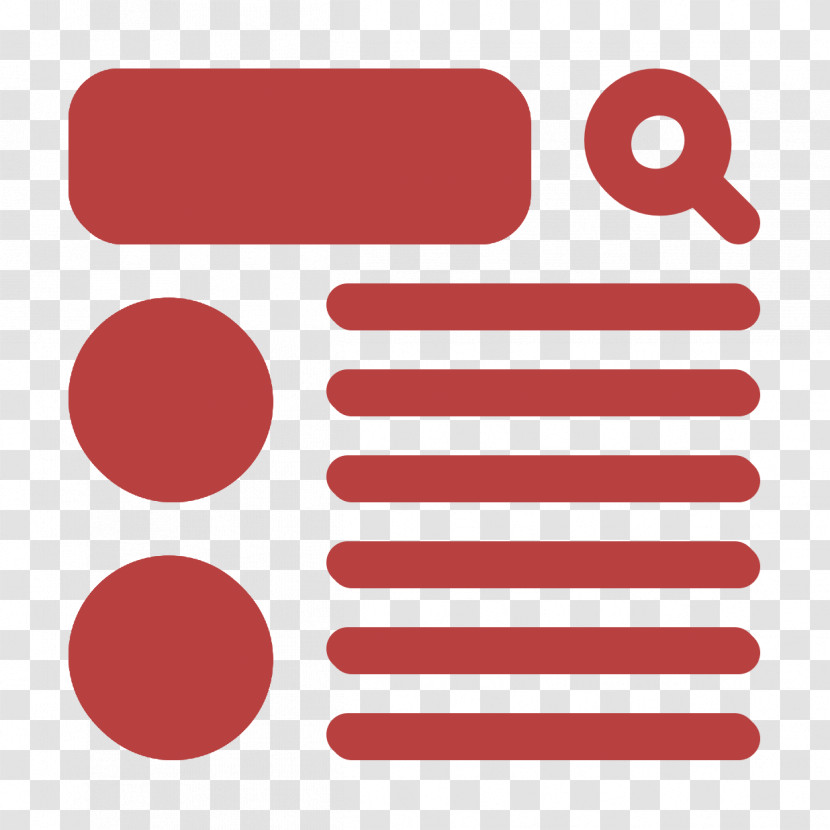 Wireframe Icon Ui Icon Transparent PNG