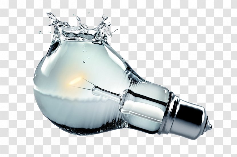 Incandescent Light Bulb Lamp Icon - Led Transparent PNG