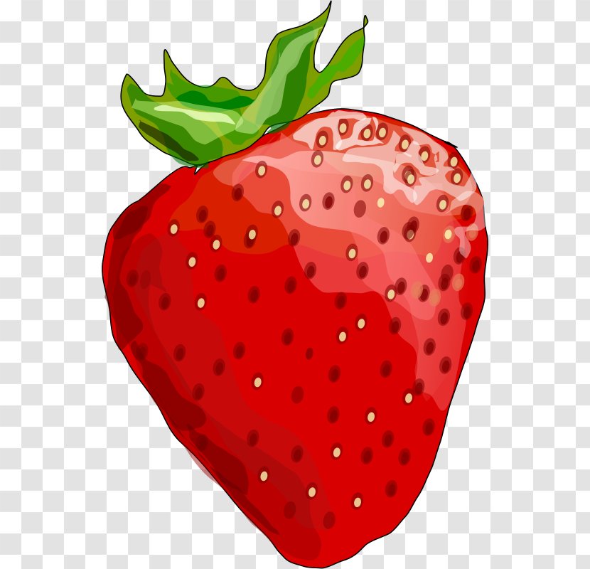 Smoothie Shortcake Strawberry Fruit Clip Art - Preserves - Cartoon Drawing Big Transparent PNG