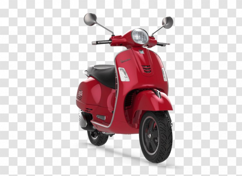 Piaggio Vespa GTS 300 Super Scooter - Motorcycle Transparent PNG