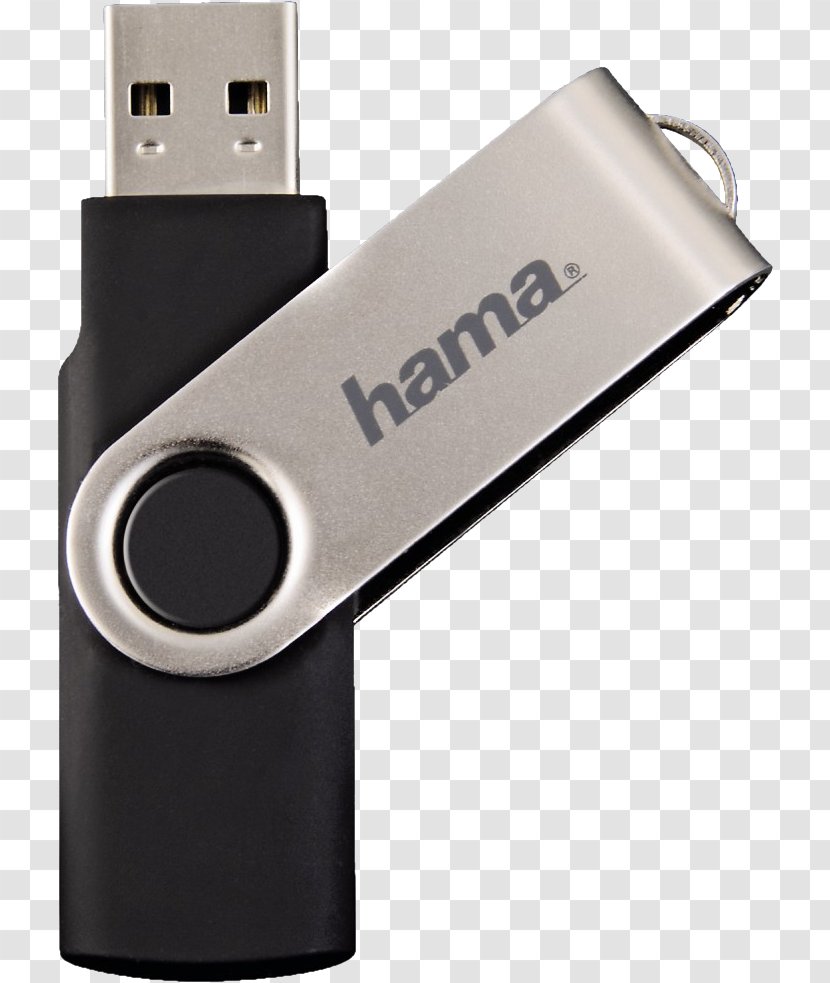 USB Flash Drives Memory Computer Data Storage - Hama Photo - Rotating Ray Transparent PNG