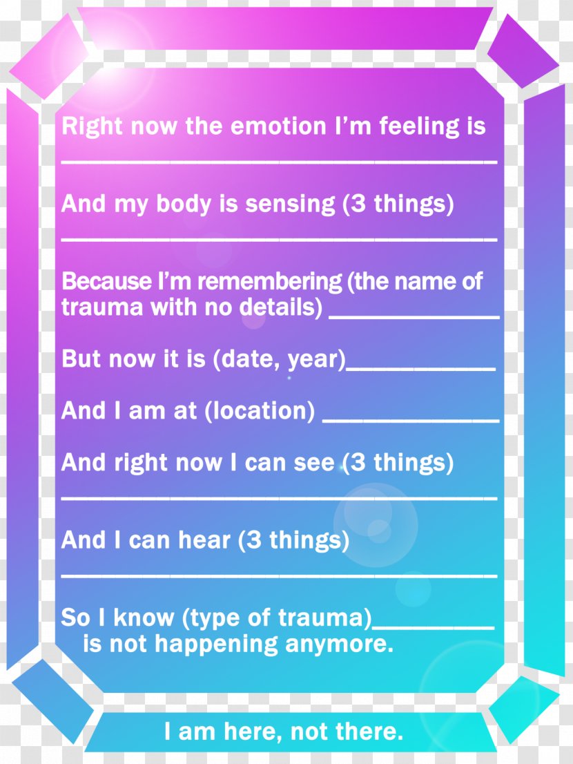 Psychological Trauma Posttraumatic Stress Disorder Flashback Mental Self-care - Soul - Ptsd Health Awareness Transparent PNG