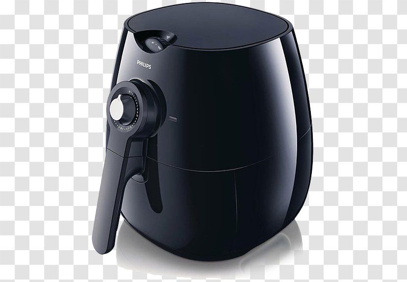 Air Fryer French Fries Deep Oil Frying - Electronics - Philips Kettle Black Transparent PNG