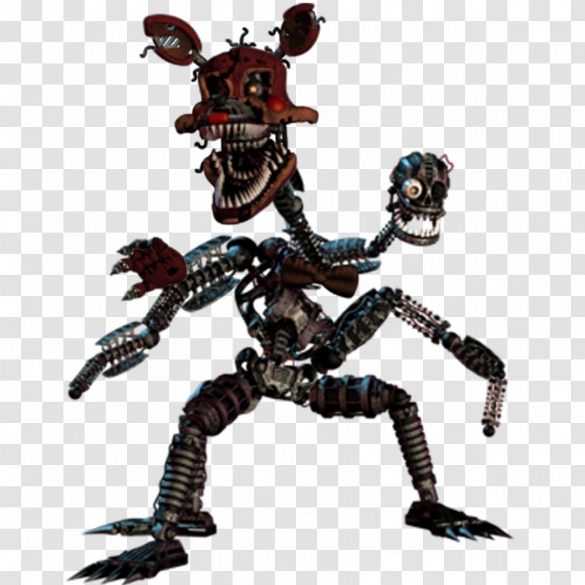 Five Nights At Freddy's 4 Freddy's: Sister Location 2 Nightmare Mangle - Foxy Transparent PNG