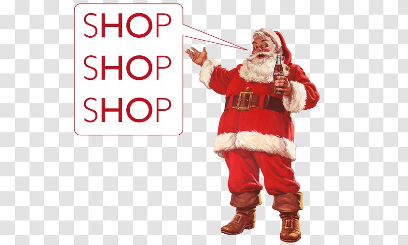 Yes, Virginia, There Is A Santa Claus Coca-Cola Christmas Santa's Workshop - Yes Virginia Transparent PNG