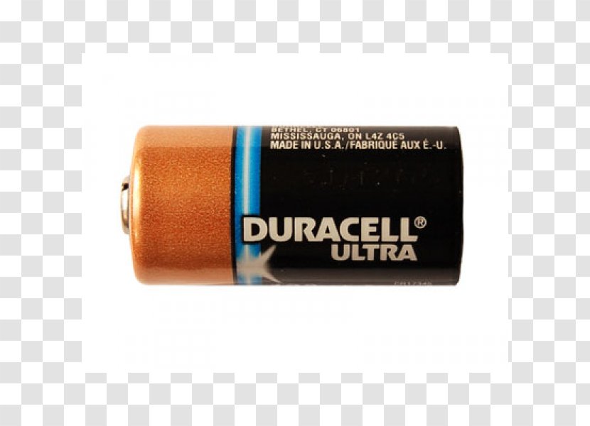 Electric Battery Lithium Bateria CR123 Lithium-ion Volt - Electronics Accessory - Duracell Transparent PNG