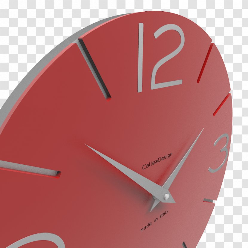 Clock Kitchen Red .de Calleadesign Snc Di L. Callea & C. Transparent PNG