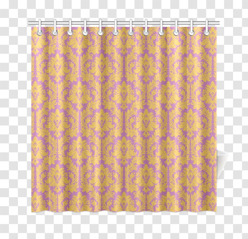 Curtain - Interior Design - Yellow Transparent PNG