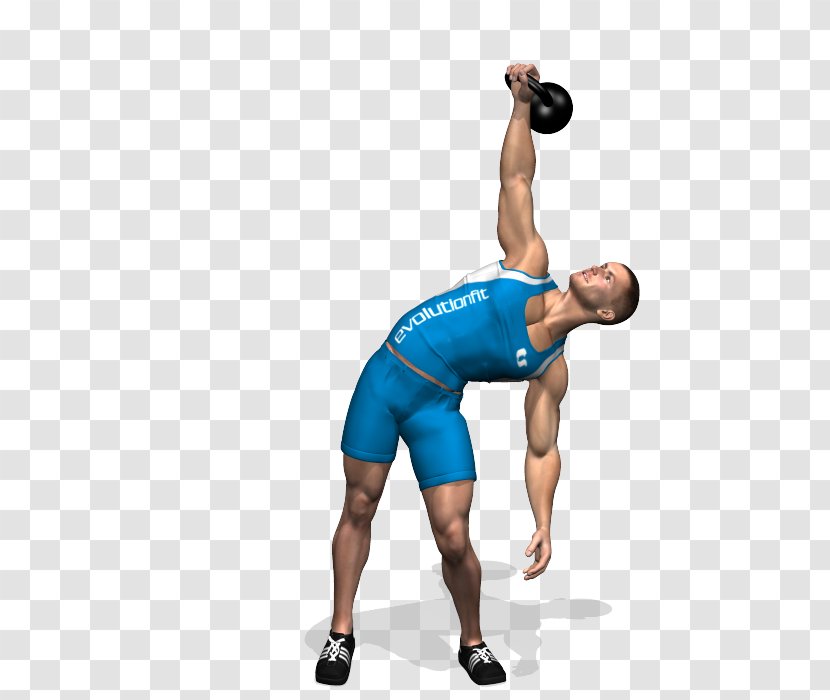 Kettlebell Physical Fitness Exercise Centre Weight Training - Cartoon - Frame Transparent PNG