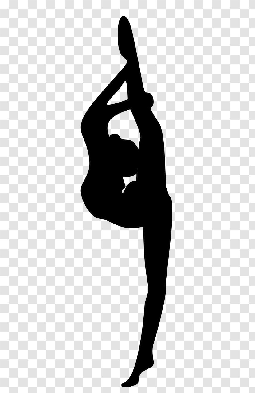 Athletic Dance Move Silhouette Performing Arts Rhythmic Gymnastics Transparent PNG