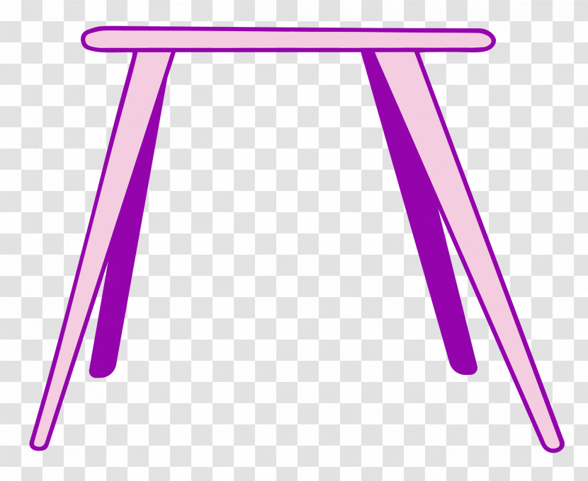 Outdoor Table Table Furniture Line Meter Transparent PNG