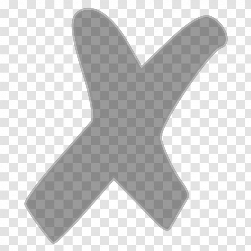 X Mark - Computer Software Transparent PNG
