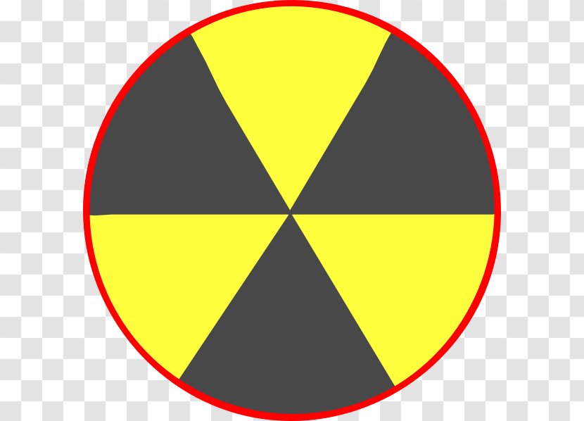 Nuclear Power Weapon Hazard Symbol - Triangle - Waste Transparent PNG