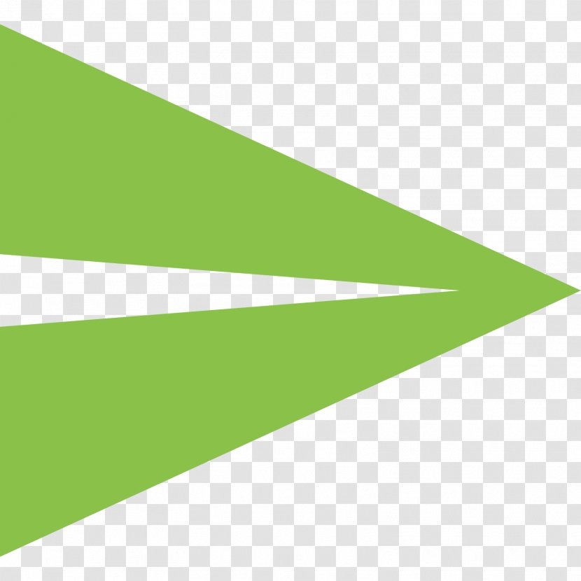 Rectangle Line Green - Triangle - Painted Paperrplane Free Transparent PNG