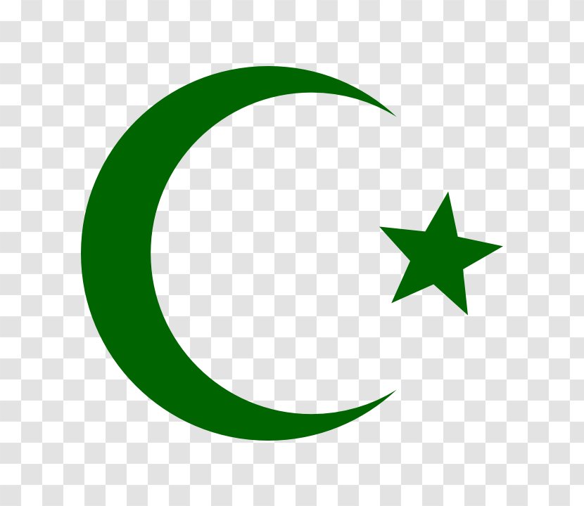 Star And Crescent Symbols Of Islam Polygons In Art Culture - Logo ...