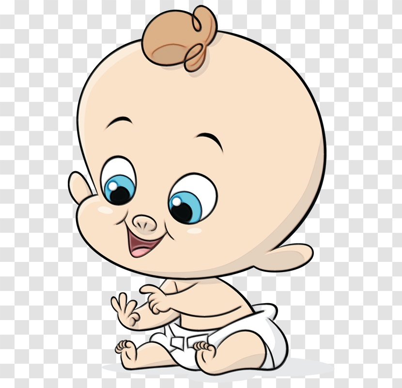 Baby Cartoon - Laughter - Thumb Crawling Transparent PNG