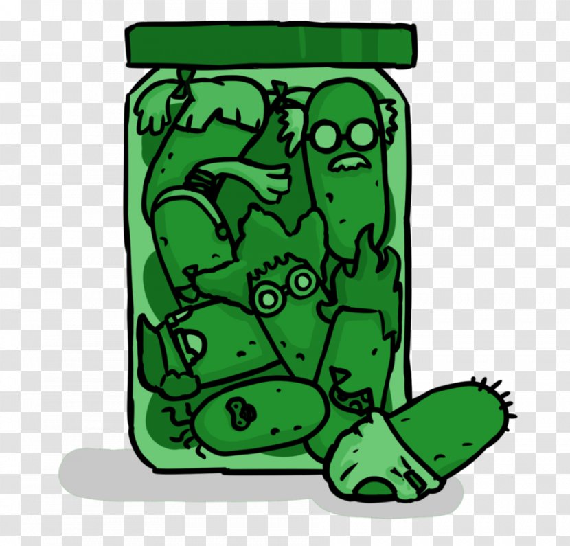 Pickled Cucumber Pickling Cartoon Clip Art - Onion - Jar Transparent PNG