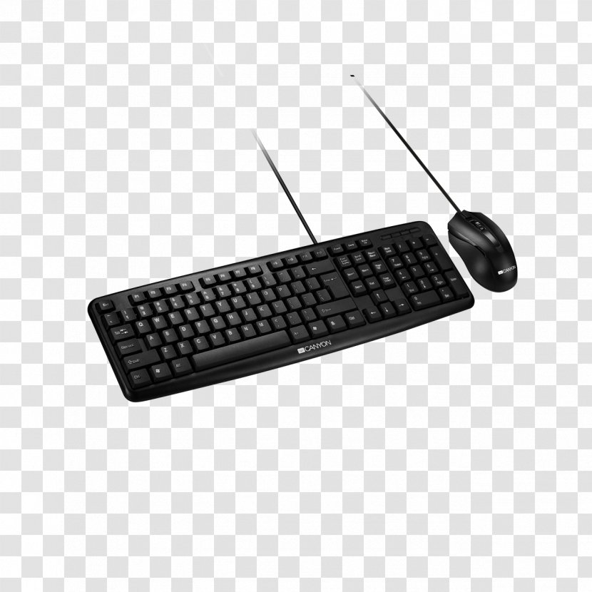 Computer Keyboard Mouse Laptop Gaming Keypad USB - Wireless Transparent PNG