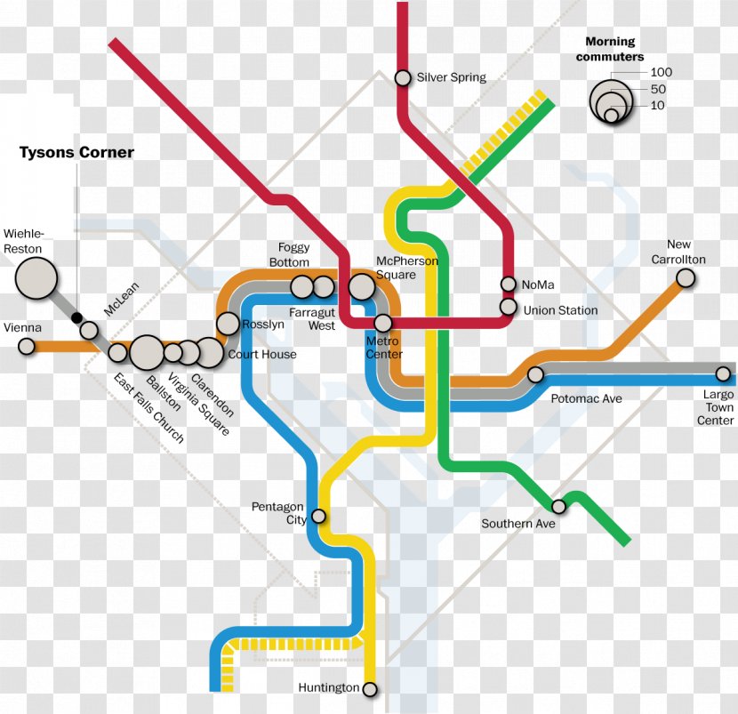 Washington, D.C. Rapid Transit Washington Metro Tokyo Subway Map - Diagram Transparent PNG