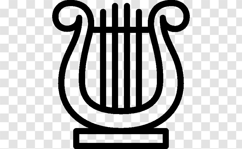 Lyre Harp Musical Instruments - Frame - Symbols Transparent PNG