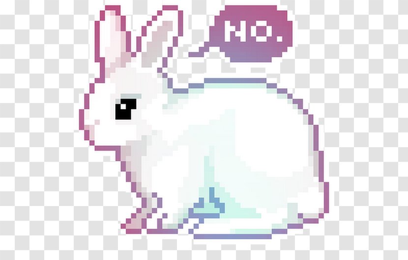 Pixel Art Rabbit Drawing - Pokemon Kawaii Transparent PNG